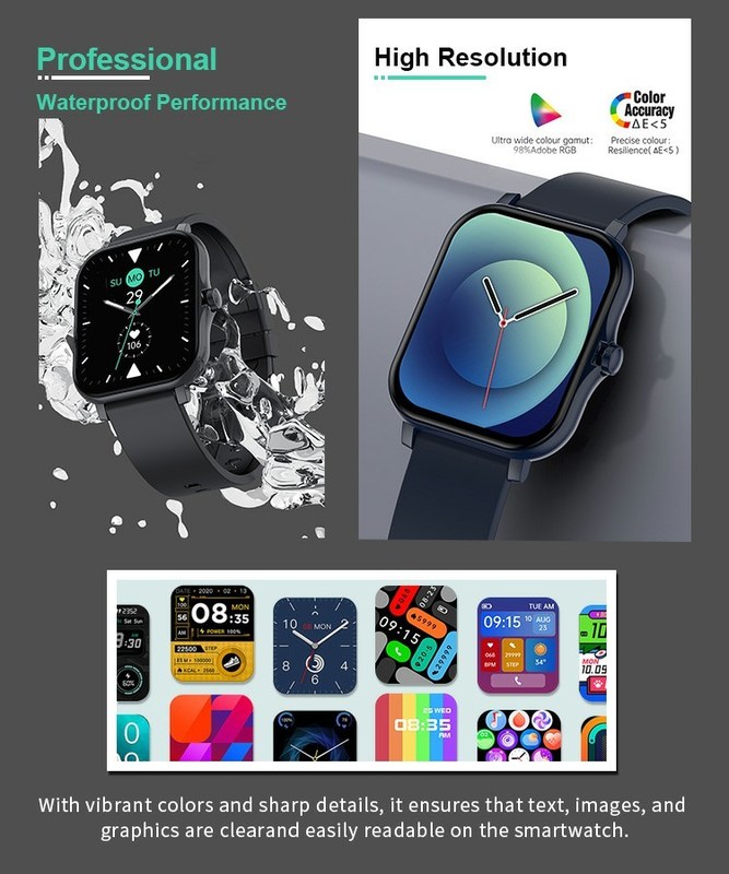 Polcd 1.69 Inch TFT Capacitive Touch Screen 240x280 Thông thường Đen IPS LCD Module