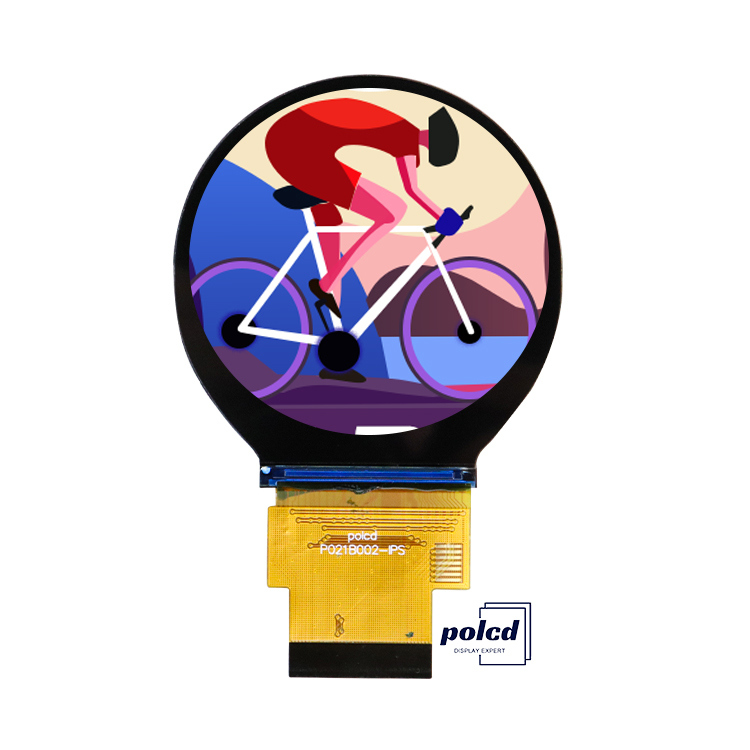 Màn hình LCD màu TFT IPS tròn 2.1 inch 480x480 Polcd Module LCM