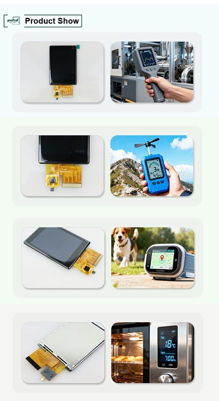 Polcd Độ sáng cao 500nit 2,8 inch Màn hình LCD 240x320 RGB giao diện IPS CTP Capacitive Touch TFT Display