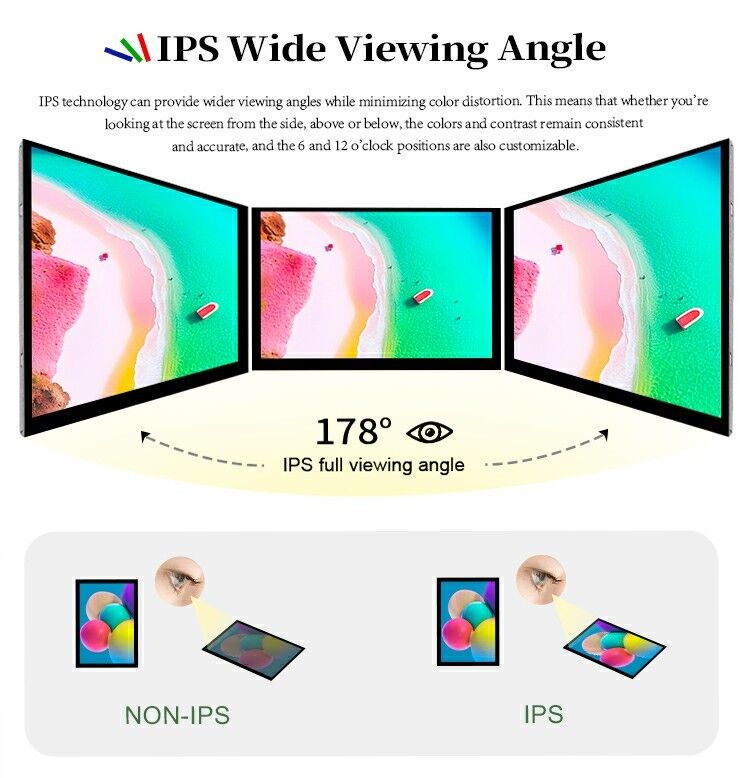 Polcd Độ sáng cao 500nit 2,8 inch Màn hình LCD 240x320 IPS tất cả các góc nhìn CTP Capacitive Touch TFT