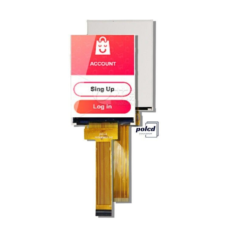 Polcd 2.8 Inch TFT Display 240x320 IPS Màn hình tương phản cao 1200: 1 TFT Panel LCD Module