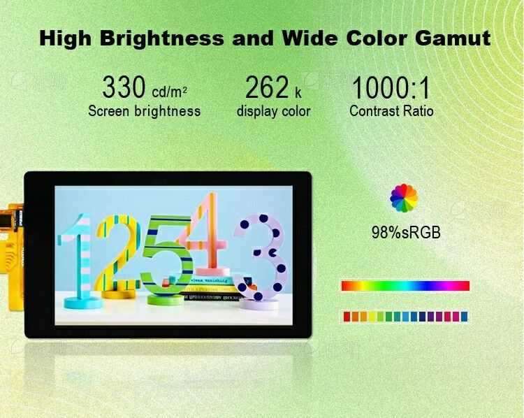 Polcd 5 Inch LCD Vertical Screen 720 * 1280 MIPI Interface Bảng cảm ứng dung lượng IPS 5' TFT