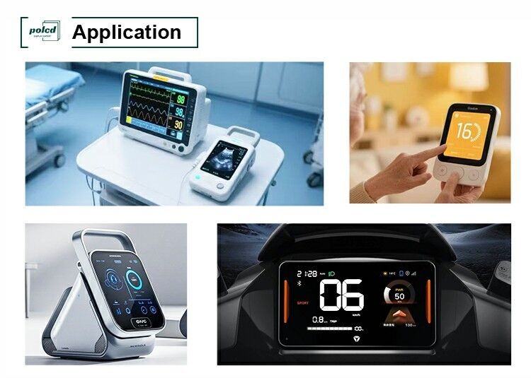 Polcd 3,5 inch màn hình hiển thị cảm ứng LCD Màn hình 320 * 480 SPI MCU giao diện IPS toàn cảnh Touch Module