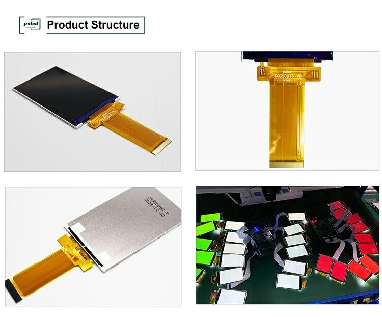Polcd 3,5 inch 320 * 480 màn hình LCD ILI9488 tích hợp bảng điều khiển cảm ứng dung lượng TFT LCD độ sáng cao