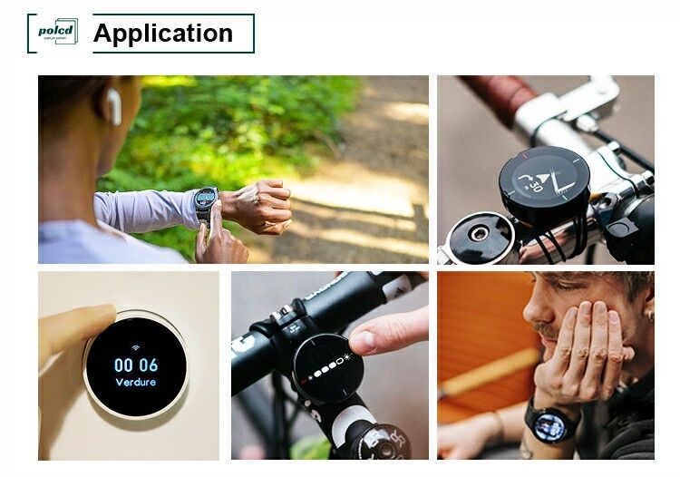 Polcd 2,1 inch IPS LCD tròn nhỏ 480 * 480 giao diện Mipi ST7701S Circle Circular TFT Display Module