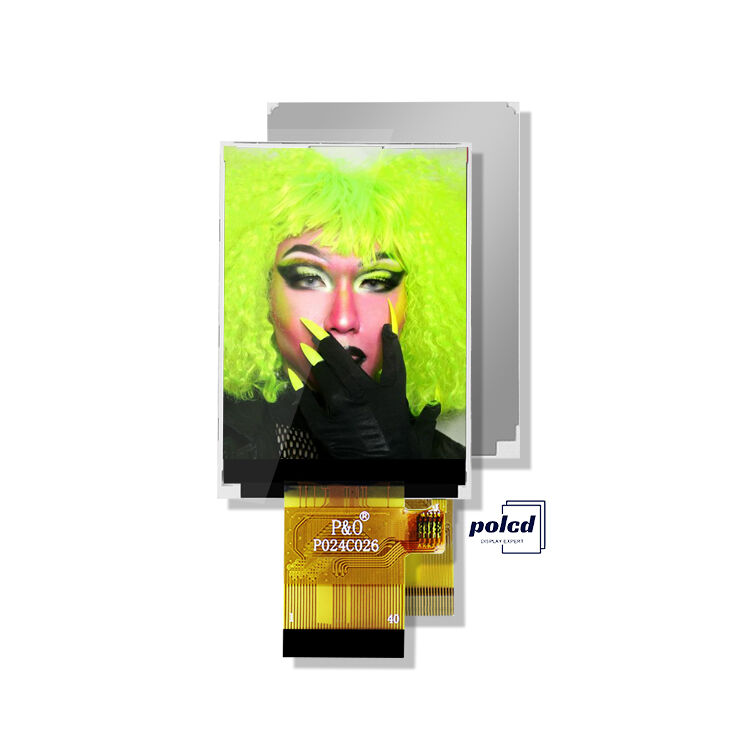 Polcd 3.3V LCM Cung cấp điện Màn hình cảm ứng Màn hình màn hình LCD 2,4 inch