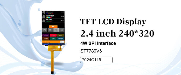Màn hình LCD TFT 2.4 inch Polcd RoHS, Mô-đun LCD TFT ST7789V3, SPI 4 dây, 240x320 Màn hình TFT