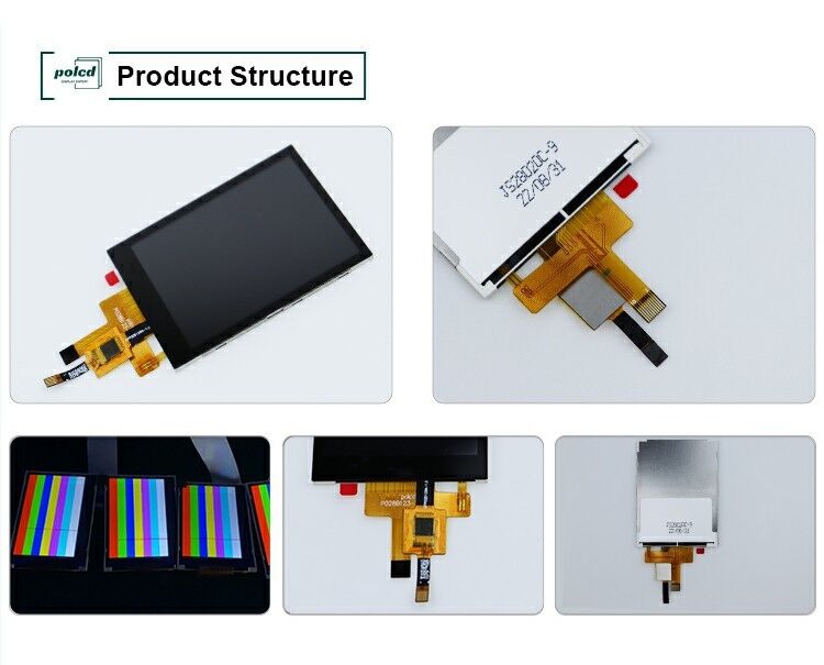 2.8 inch 178° Ips Tft Capacitive Touch Screen Full View Angle Spi Interface