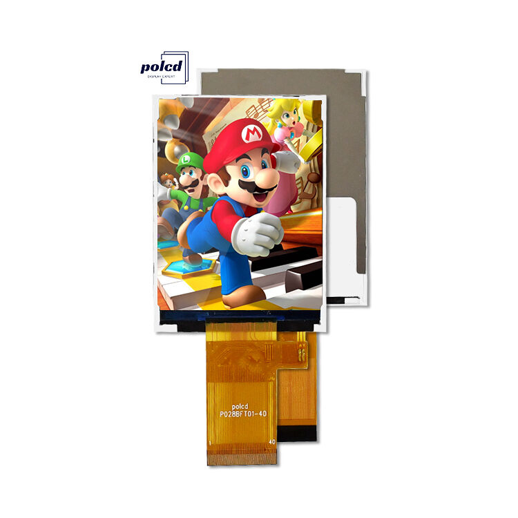 Màn hình LCD Polcd 2.8 inch 240*320 Transflective ST7789T3 Giao diện Mcu Spi Mô-đun hiển thị LCD TFT IPS 2.8 inch