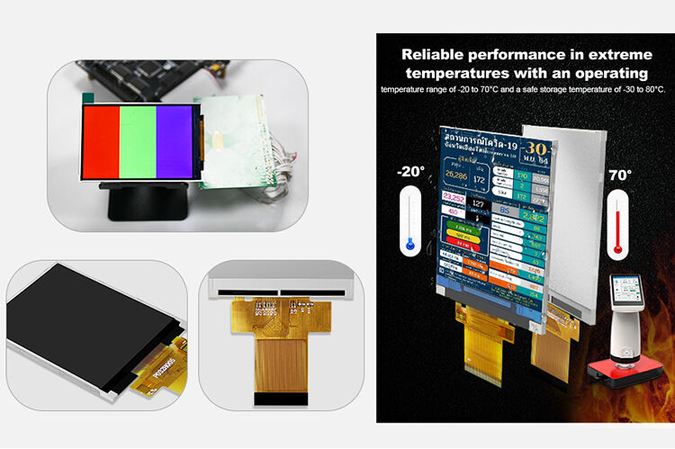 Polcd 3.2 inch 240x320 kích thước pixel Màn hình TFT nhỏ ILI9488 Driver ic LCD