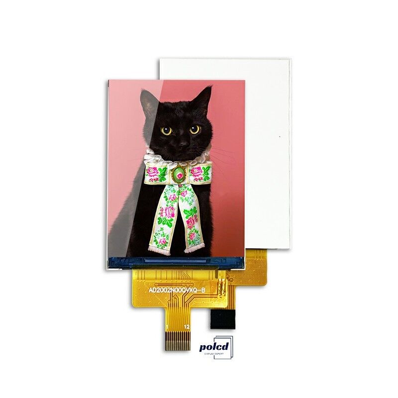 Polcd 2'' 2 inch 240x320 Độ phân giải ST7789V Giao diện SPI IPS TFT LCD Màn hình Hiển thị LCD Module
