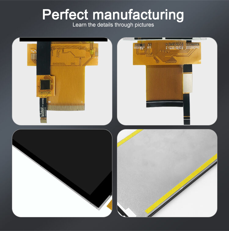 Polcd 3.97 Inch 480 * 800 Độ phân giải 50pin giao diện MCU độ sáng cao Khám LCD TFT