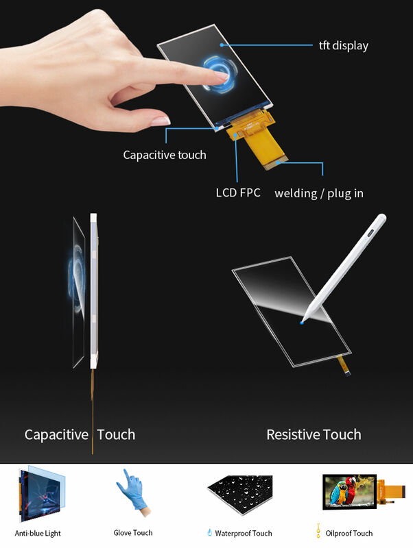 Mô-đun LCD Polcd 3,5 inch 320X480 pixel Màn hình IPS ILI9488 SPI Giao diện MCU Màn hình LCD