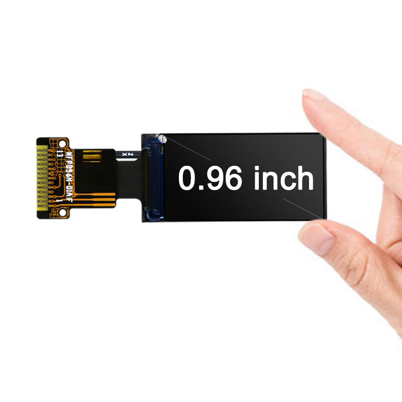 Polcd 0,96 Inch LCD Supplier 80 * 160 SPI Giao diện với góc nhìn IPS Custom FPC TFT Display Module