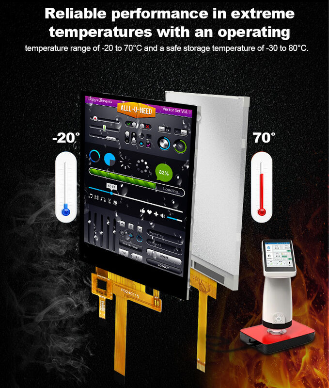 Polcd Qvga 240x320 Độ phân giải 2,4 inch ST7789V3 Touch Screen CTP TFT LCD Display Module