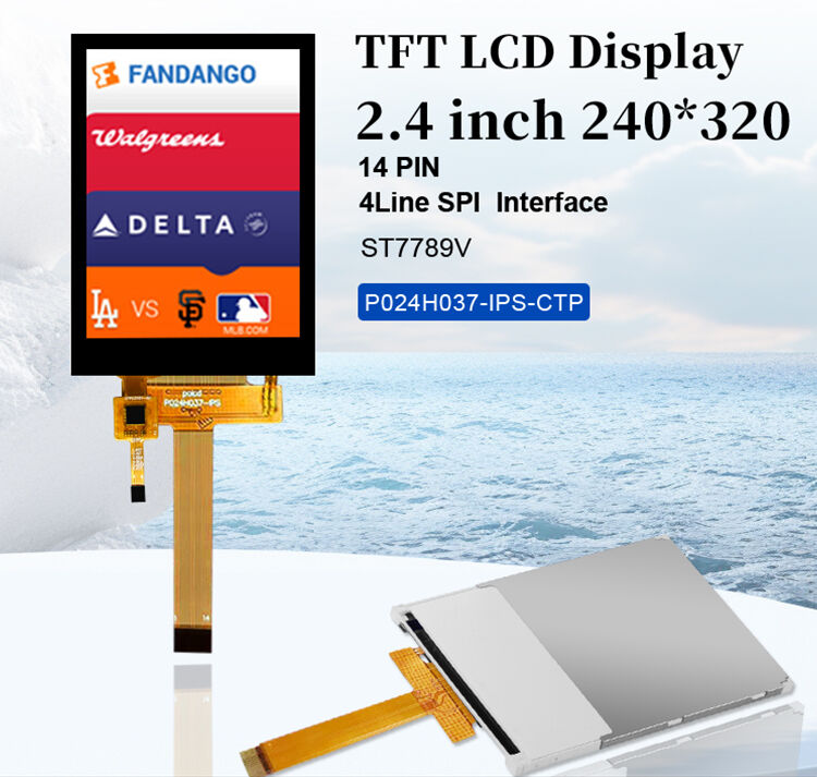 Polcd 2.4 inch Touch Panel 240x320 IPS Tech Capacitive Touch Screen 2.4 