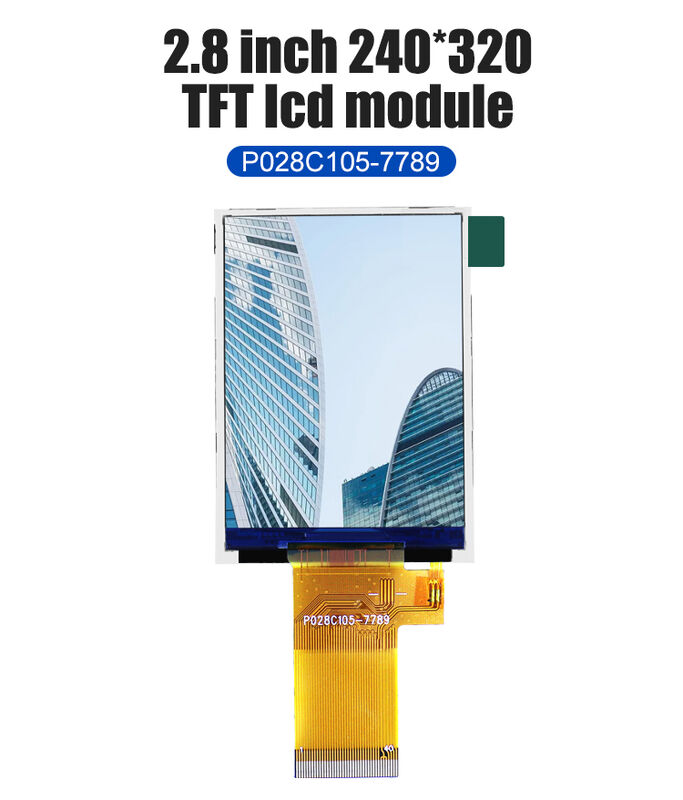 Polcd 2.8 inch Micro display Màn hình Tft chất lượng cao 16 bit MCU SPI Interface Smart LCD Module