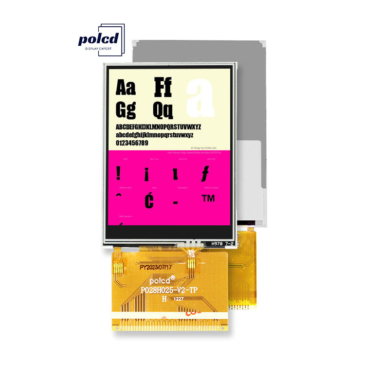 Polcd 240x320 độ phân giải 37 pin TFT LCD ILI9341V ổ đĩa ic Màn hình cảm ứng 2,8 inch