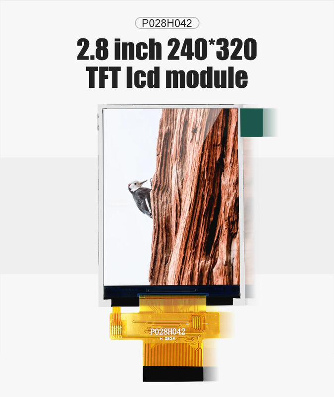 Polcd 2.8 inch LCD Screen Panel 240 * 320 MCU SPI giao diện ILI9341V TFT LCD Module Display