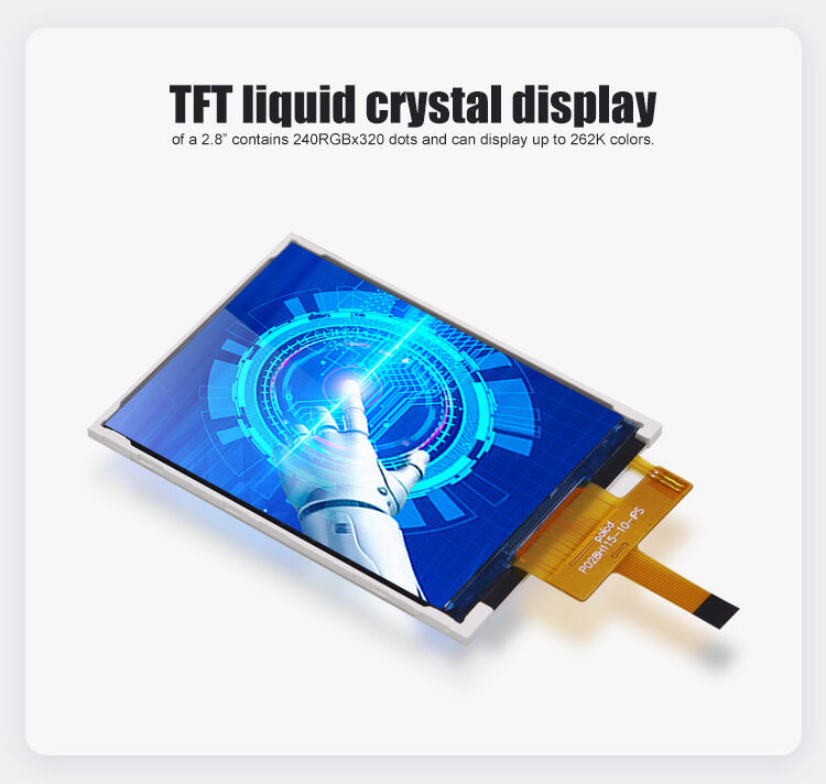 Polcd 2.8 inch IPS Screen LCM Module 240x320 SPI Interface ST7789V Hiển thị LCD TFT độ sáng cao