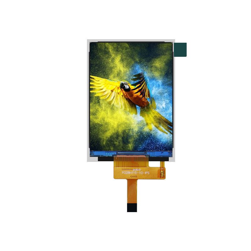 Polcd 2.8 '' TFT LCD tùy chỉnh bảng màu Màn hình 240 * 320 độ phân giải 260 nit IPS màn hình LCD