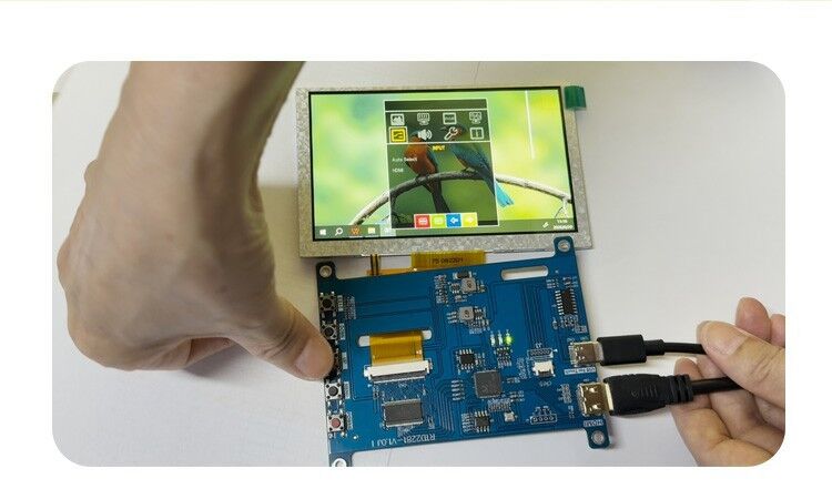 Polcd 4.3 5 Inch Universal LCD Driver Board HD-MI USB Controller Board RTD2281 cho TFT LCD Display Module