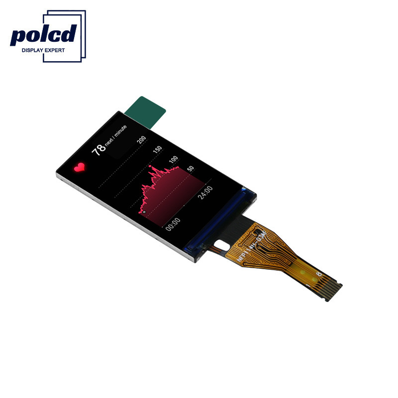 Độ phân giải Polcd 135X240 Ips St7789v 1.14 Inch 262K Màn hình hiển thị LCD nhỏ 8 Pin