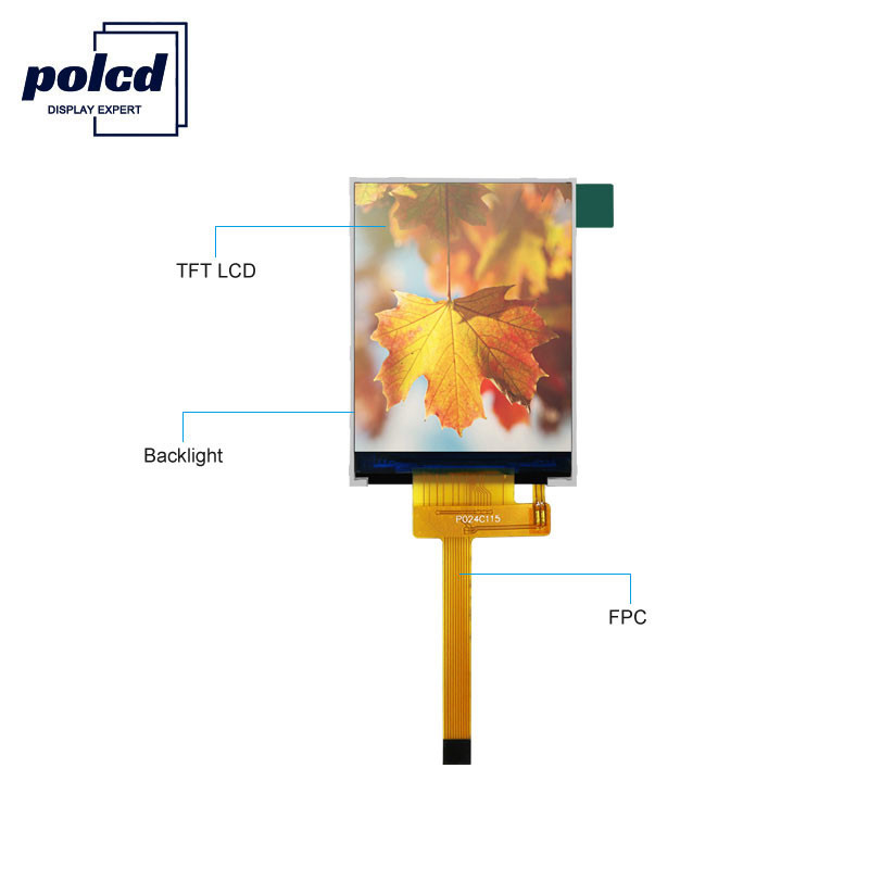 Màn hình LCD Spi Polcd 240X320 260 Nits 4 dây SPI 2.4 Màn hình LCD Spi Tft