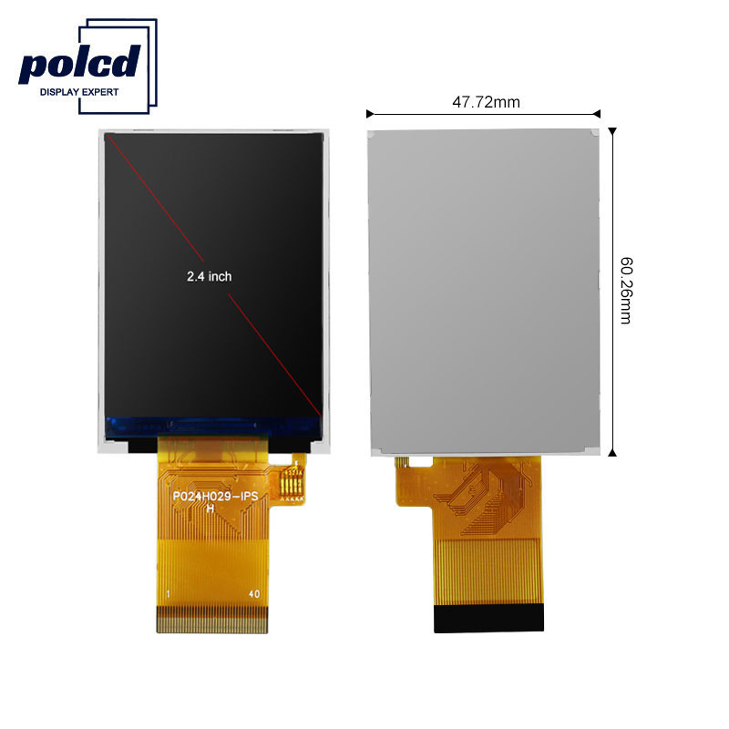 Màn hình cảm ứng Polcd 350 Nit Tft Màn hình LCD 2,4 inch 16 bit ISO9001