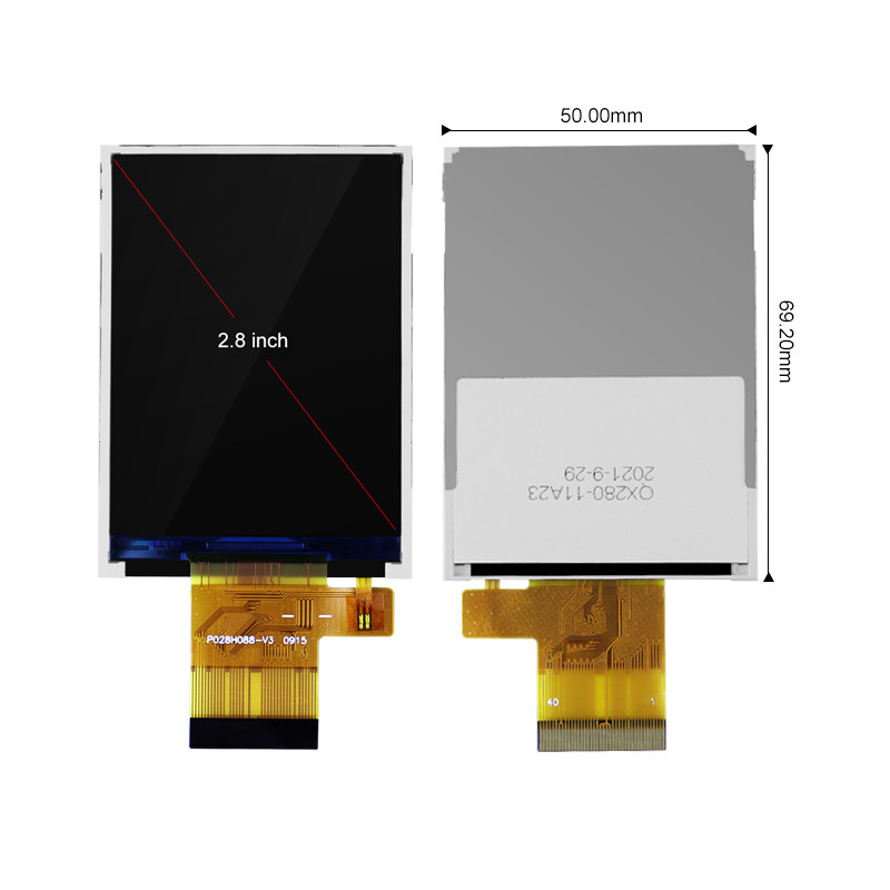 Màn hình cảm ứng Polcd 2,8 inch cho Raspberry Pi ST7789V Tft 240x320 16 Bit 300 Nit