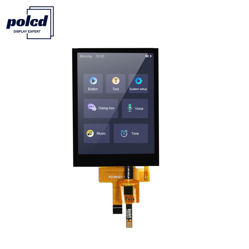 Polcd 12 0'CLOCK Bảng điều khiển cảm ứng LCD góc nhìn 240X320 2.8 Tft Shield Raspberry Pi