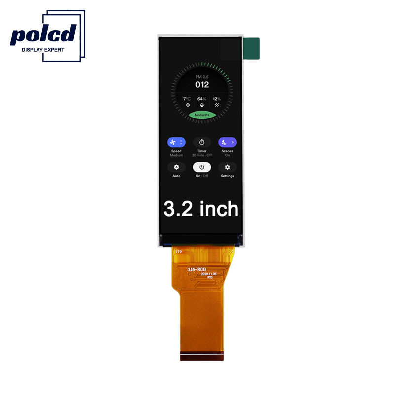 Màn hình cảm ứng LCD Polcd 16 BIT RGB 3.2 Tft ST7701S Mô-đun hiển thị LCD Tft