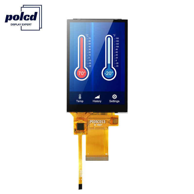 Màn hình Polcd 450 Nit 3.5 Tft Màn hình cảm ứng LCD 16 bit 320X 480 RoHS