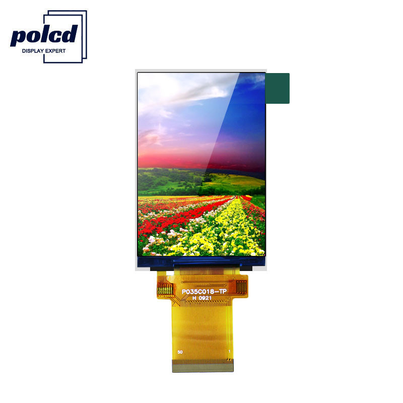 Polcd ILI9488 Màn hình Tft Lcd 12 0'CLOCK 3.5 Tft Lcd Raspberry Pi 48.96mm