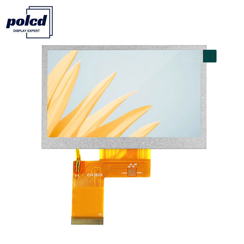 Màn hình LCD LCD Polcd 24 bit RGB 4.3 inch 800x480 TFT 53,86mm Công nghiệp