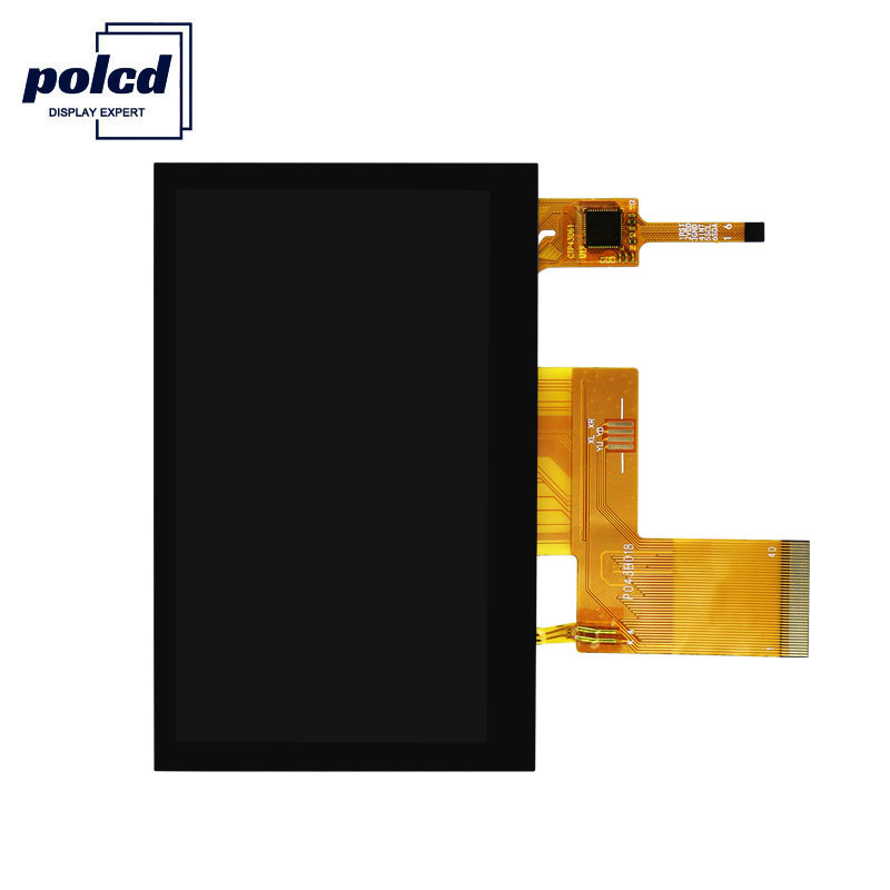 Polcd Pixel 800x480 Tft Cảm ứng điện dung RGB 24 Bit 4.3 Màn hình cảm ứng Tft Lcd
