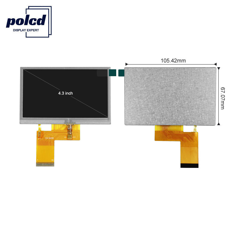 Màn hình cảm ứng Polcd 800X480 Lcd Tft 4.3 inch 280 Q38 Nit Raspberry Pi