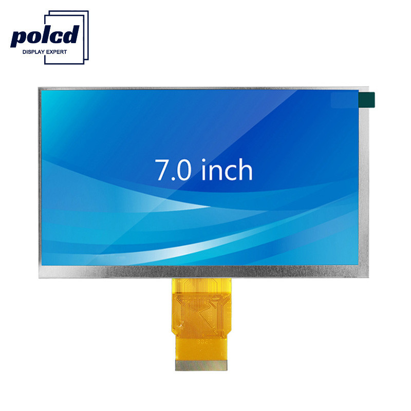 Polcd 300 Nit RoHS Màn hình Tft 7 inch Màn hình 153,84mm Màn hình LCD Tft 6 giờ