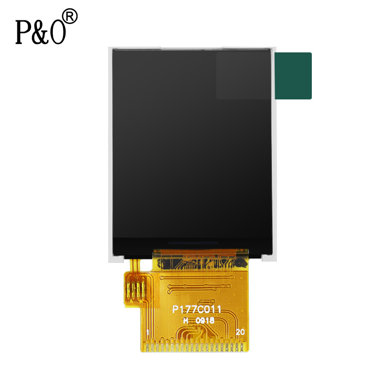 Độ phân giải Polcd 128 * 160 1.77 Màn hình LCD Tft Lcd ST7735S dành cho thương mại
