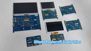 Polcd High Quality Raspberry Pi Display Multi-function LCD Driver Board for DIY Monitor