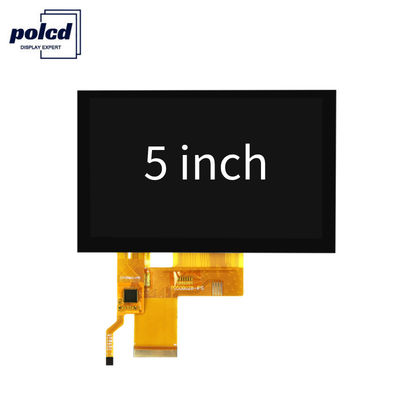 Mô-đun màn hình cảm ứng LCD CTP TFT 5 inch Hiển thị giao diện RGB 24 bit