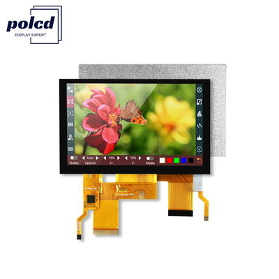5 inch Ips Tft màn hình LCD màn hình truyền 24 bit RGB giao diện 800 * 480 View