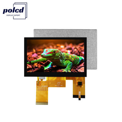 4.3 Inch Tft Lcd Screen Module 800x480 Rgb Interface Thông thường màu đen