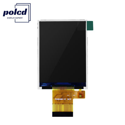 Polcd Màu sắc 265K 2.8 inch TFT Module 57.6mm Thông thường màu trắng giao diện SPI Lcd tft Module