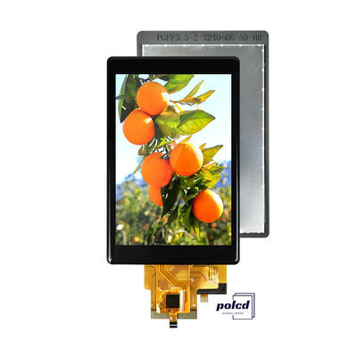 Polcd Custom 3.5 Inch Capacitive Touch Panel 320x480 500nit RGB giao diện IPS Tft LCD Display Module