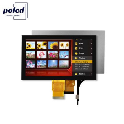 Polcd 7' Tft LCD Panel 800x480 Capacitive Touch Screen RGB giao diện 7 inch LCD Module Display