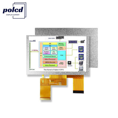 Polcd 800x480 5 inch Quảng hình màn hình LCD IPS View Angle màn hình LCD 40pin ST7262 Drive TFT Module