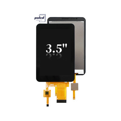 Polcd CTP 320x480 Độ phân giải 30pin 3.5 Inch TFT LCD Touch Screen Module 330 nit TN Glass LCD Display