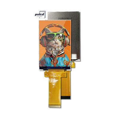 Polcd 3.5 Inch QVGA màn hình LCD có độ phân giải 320x480 MCU SPI Interface Touch Panel 3.5 