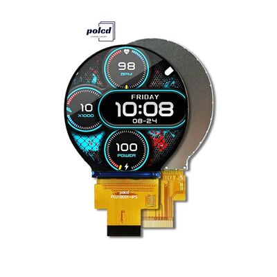 Màn hình LCD màu TFT IPS tròn 2.1 inch 480x480 với giao diện MIPI cho LCM và Bảng điều khiển